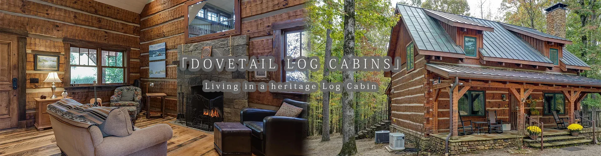 dovetail log cabin slider